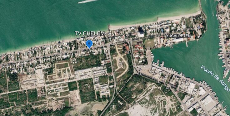 ID5026 – TERRENO EN CALLE DE ENTRADA PRINCIPAL A CHELEM PUERTO, PROGRESO